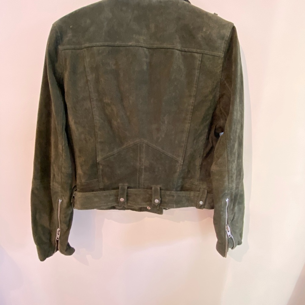 *SOLD*Blank NYC: Suede Moto Jacket - Picture 4 of 5